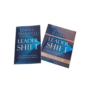Leadershift Book and Workbook Making the Essential Changes for Every Leader NEW